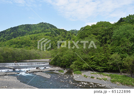 元浦川の砂防ダム（北海道・日高） 65122896