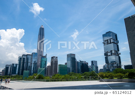 中国　深セン　市民広場　深圳市民中心 65124012