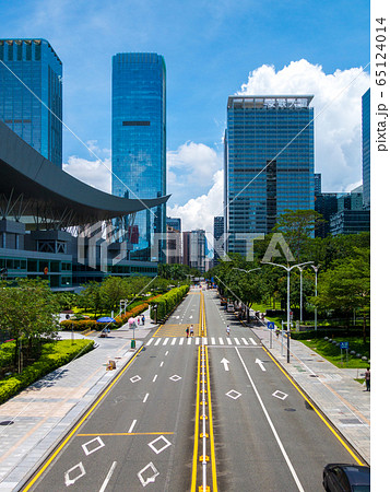 中国　深セン　市民広場　深圳市民中心 65124014