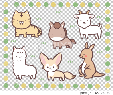 陸上の生き物まとめ2白 陸上の生き物まとめ2白 65126050