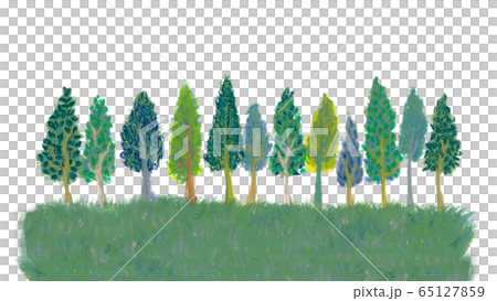 Horizon of trees 65127859