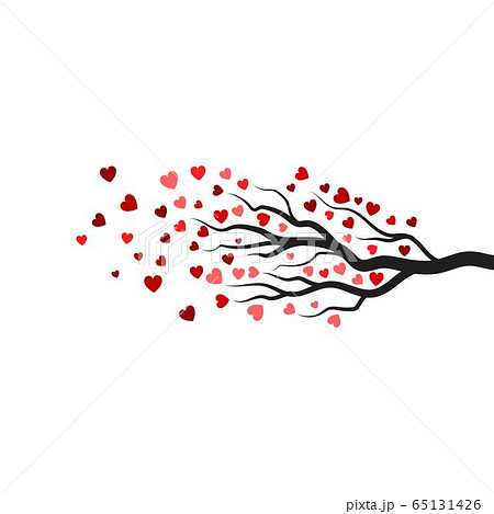 tree branch love vector ilustration design tree branch love vector ilustration design 65131426