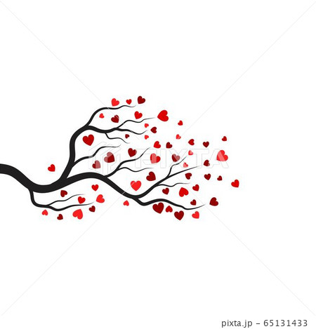 tree branch love vector ilustration design tree branch love vector ilustration design 65131433