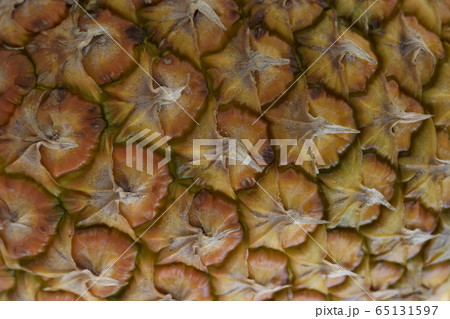 Texture of pineapple skin Texture of pineapple skin 65131597