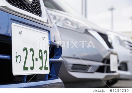 自動車イメージ レンタカーのナンバープレート 自動車イメージ レンタカーのナンバープレート 65134250