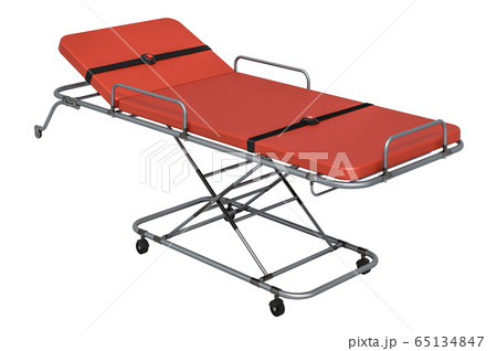 Ambulance Medical Stretcher 3d Renderingのイラスト素材