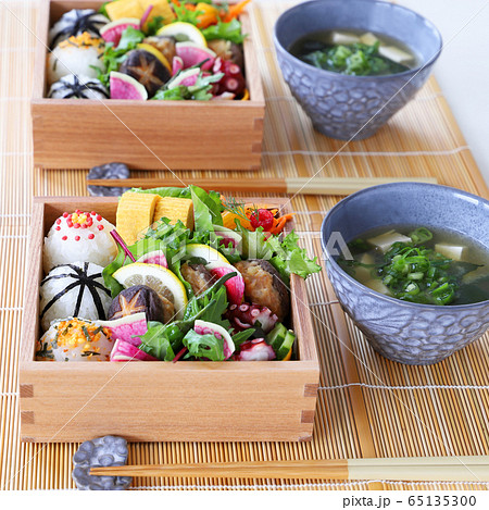 肉詰めしいたけのお弁当 肉詰めしいたけのお弁当 65135300