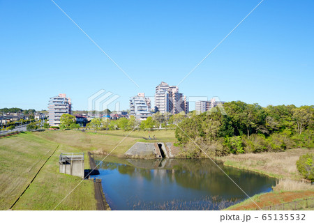 千葉県印西市、松虫姫公園からの風景 千葉県印西市、松虫姫公園からの風景 65135532