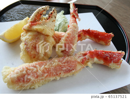 カニ　天ぷら　タラバガニ 65137521
