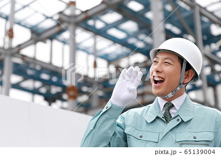 工事現場 (作業員 現場監督 ビジネス 仕事 建設 建築 高層 マンション ビル コピースペース) 工事現場 (作業員 現場監督 ビジネス 仕事 建設 建築 高層 マンション ビル コピースペース) 65139004
