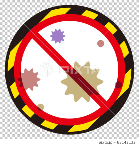 Virus and ban mark Virus and ban mark 65142132
