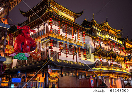 《上海》豫園商城の外観 《上海》豫園商城の外観 65143509