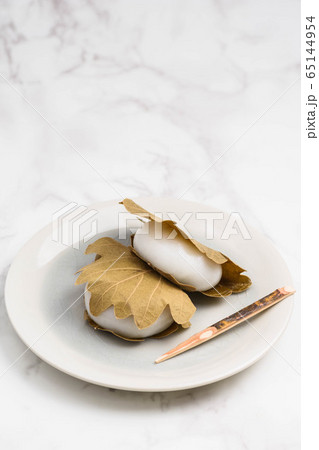 端午の節句 柏餅の写真素材