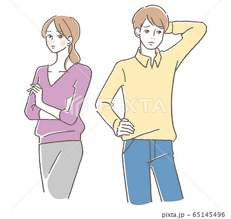 喧嘩する男女 喧嘩する男女 65145496