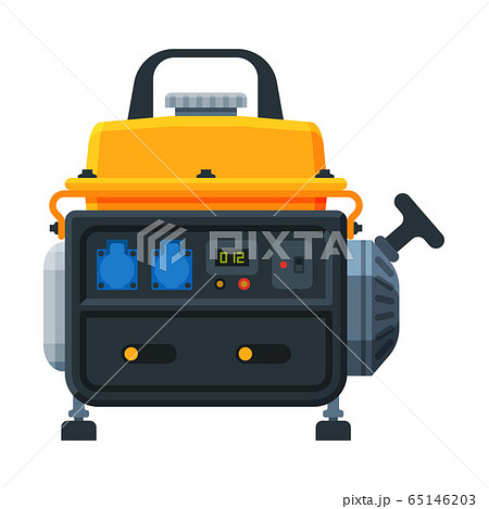 Small Portable Power Generator, Electrical... - Stock Illustration  [65146203] - PIXTA