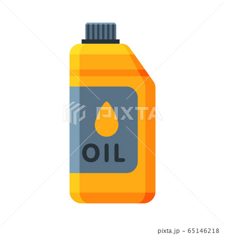 Yellow Oil Fuel Plastic Canister for Gasoline Vector Illustration Yellow Oil Fuel Plastic Canister for Gasoline Vector Illustration 65146218