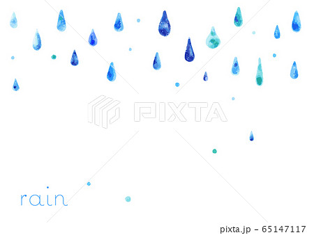 雨 イメージ イラストのイラスト素材