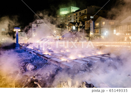 群馬県・草津温泉・湯畑 群馬県・草津温泉・湯畑 65149335