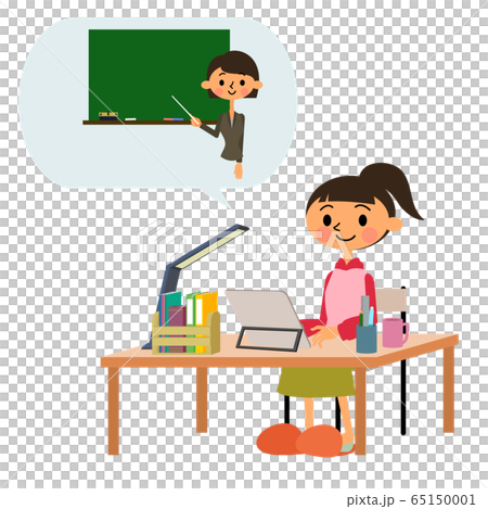 在線課程女孩平板電腦 65150001