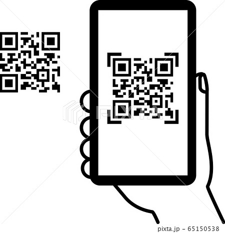 スマートフォンでのQRコード読み取り 65150538