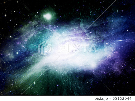 Stars, dust and gas nebula in a far galaxy Stars, dust and gas nebula in a far galaxy 65152044