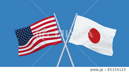 米日国旗 65154123