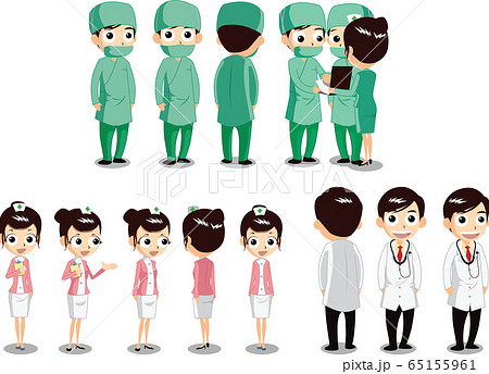 医師 看護師 病院 65155961