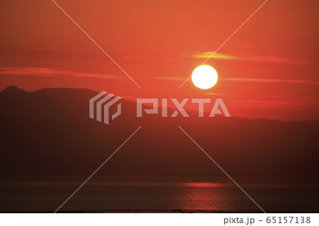 荒尾市 四山神社 夕景、 荒尾市 四山神社 夕景、 65157138