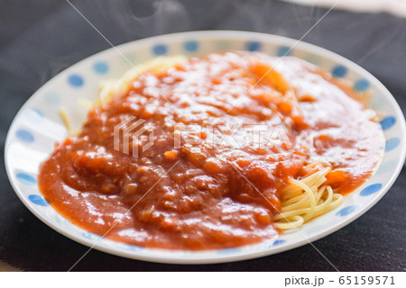 ミートソース　スパゲッティ 65159571