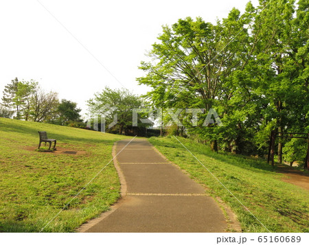 誰もいない閑散とした公園 誰もいない閑散とした公園 65160689
