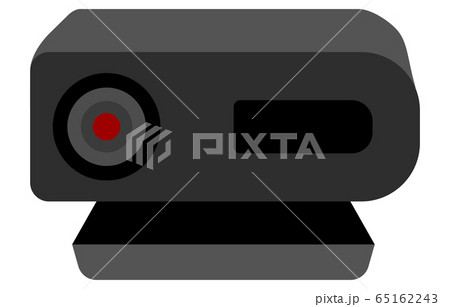 取り付けタイプのウェブカメラのイラスト 65162243