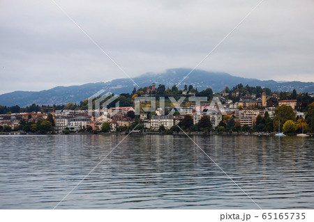 Montreux ,Switzerland-October 23,2019:The nature Montreux ,Switzerland-October 23,2019:The nature 65165735