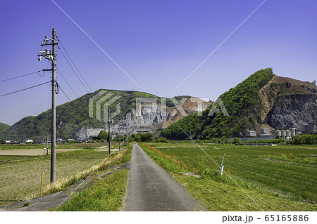 田村砕石工業　採石場　岡山県岡山市 65165886