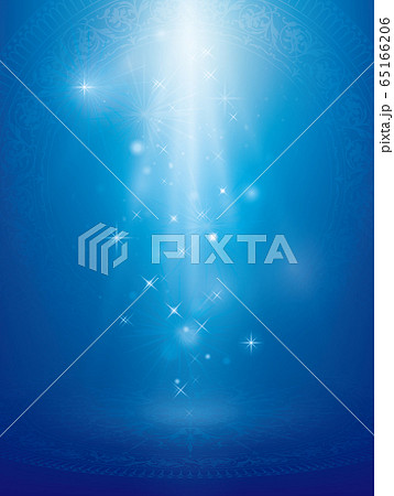 青い光の抽象背景 65166206