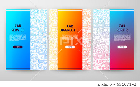 Car Service Brochure Web Design 65167142