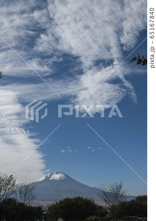 高積雲と富士山 高積雲と富士山 65167840