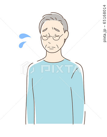 悲しむ男性 65168014