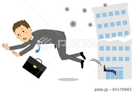 解雇されたビジネスマン 65170665