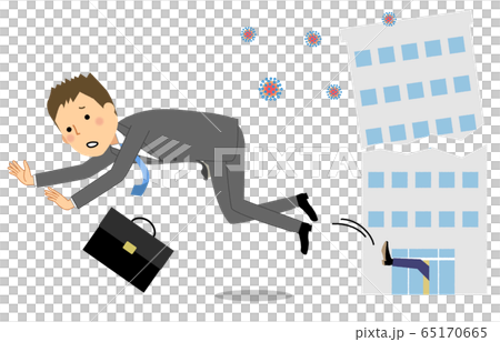 解雇されたビジネスマン 65170665