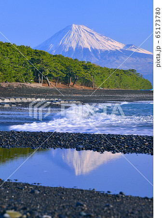 三保海岸と富士山-8885 三保海岸と富士山-8885 65173780