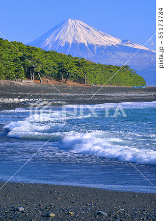 三保海岸と富士山-8888 三保海岸と富士山-8888 65173784