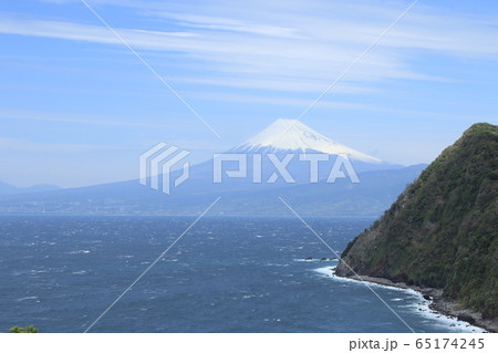 伊豆半島 駿河湾 富士山 伊豆半島 駿河湾 富士山 65174245