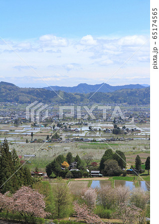 安曇野の5月 田植えのころ 安曇野の5月 田植えのころ 65174565