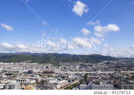 青空　芦屋市　神戸市東灘区　西宮市　六甲山 65178712