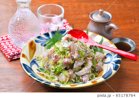 鰺のたたき