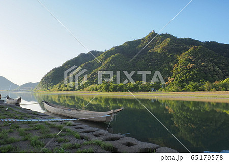 ツブラジイの咲く金華山と岐阜城 ツブラジイの咲く金華山と岐阜城 65179578