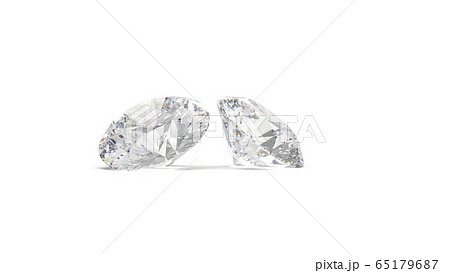 ダイヤモンド バックグランド白系 Cgのイラスト素材