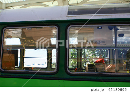 11 oct 2008 old green Peak Tram display at the 11 oct 2008 old green Peak Tram display at the 65180696