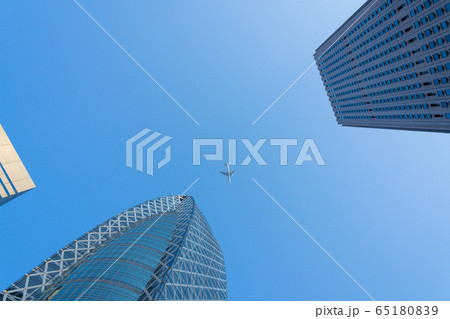 【都市風景】羽田新ルート　南風運用 65180839