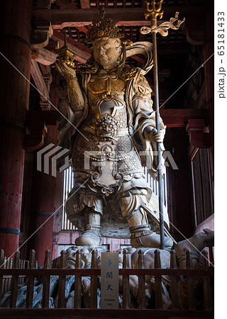 東大寺大仏殿 多聞天像 (奈良県奈良市) 東大寺大仏殿 多聞天像 (奈良県奈良市) 65181433